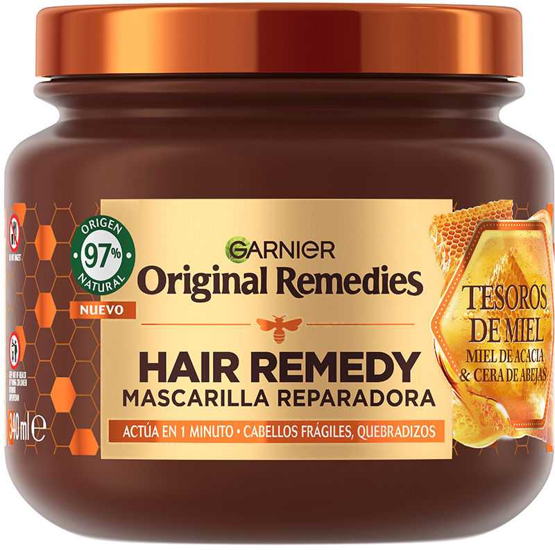 "Garnier Original Remedies Honey Treasures" kaukė 300ml