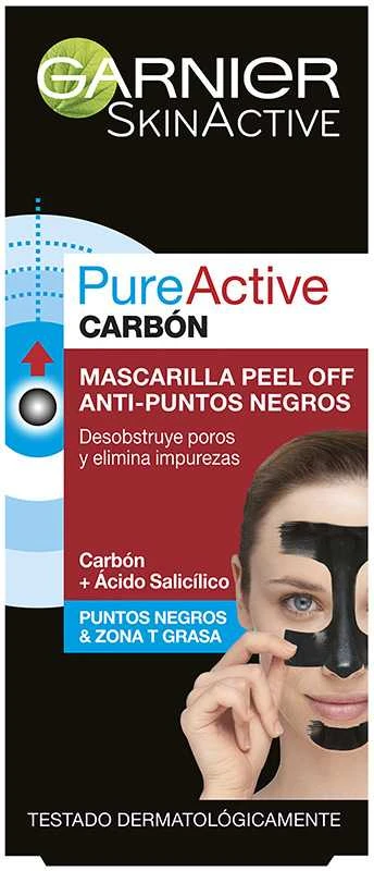 „Garnier Pure Active Intensive Peel Off Carbon Anti Blackheat“ kaukė 50ml