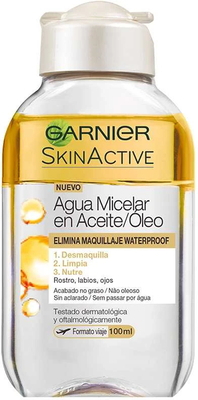 "Garnier SkinActive" micelinis vanduo "Oil Atsparus vandeniui" 100ml