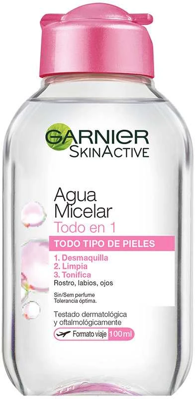 Garnier SkinActive Micellar Vanduo All In 1 Travel Format, 100 ml
