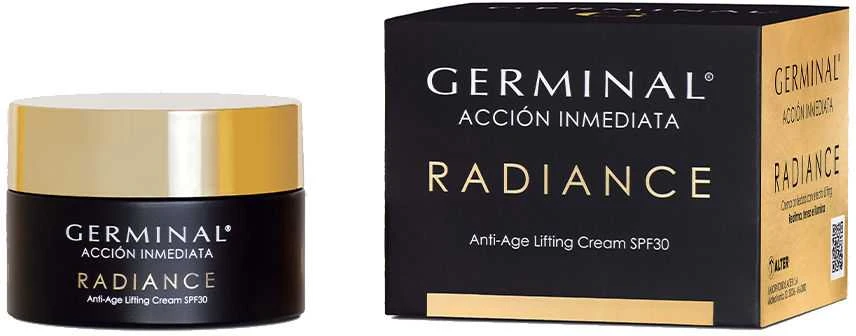"Germinal Immediate Action Radiance Anti-Aging Lifting Kreminis" veido kremas nuo raukšlių 50ml