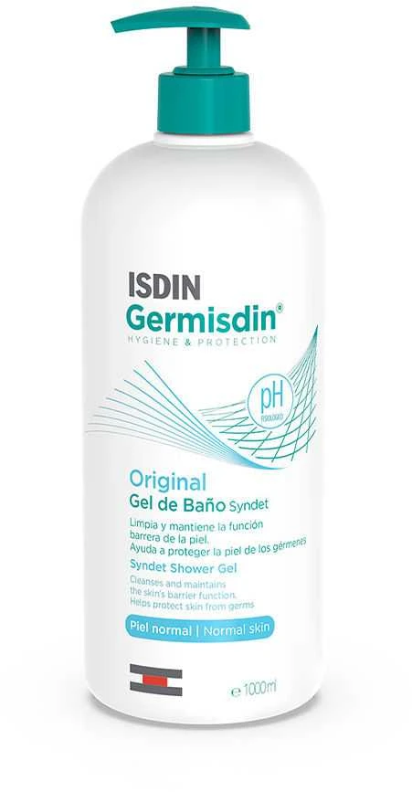 "Isdin Germisdin" originalus dušo gelis be muilo 1000ml