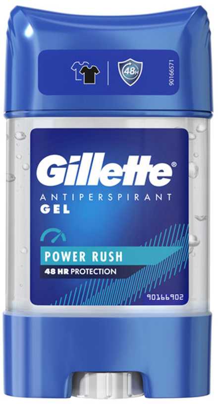 Gillette High Performance Power Rush Antiperspirant vyrams, 70 ml