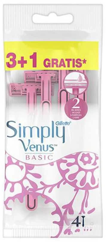 "Gillette Simply Venus 2" vienkartinis 3 1 Maq