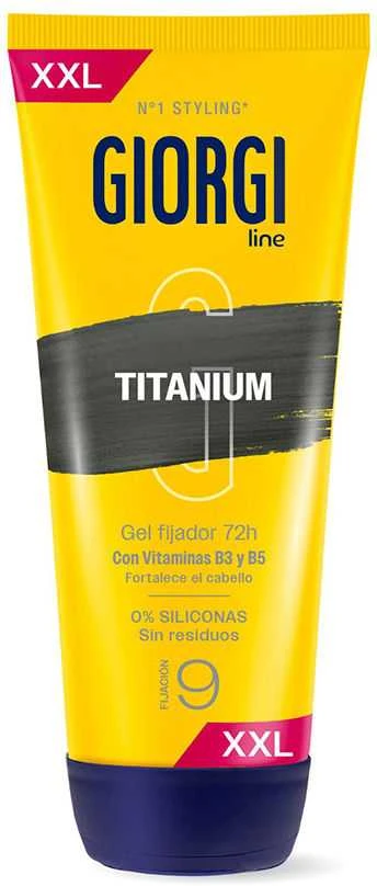 Giorgi Line Absolute Titanium Gel Fijador Indestructible N9 želė 240ml