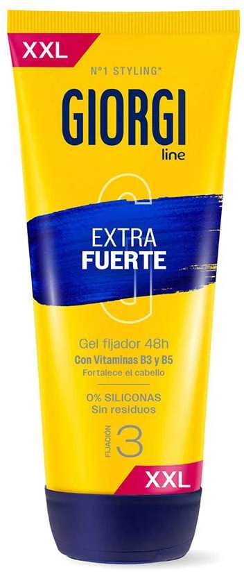 "Giorgi Line Extra Strong Fixing Gel N3" stiprios fiksacijos plaukų želė 240ml