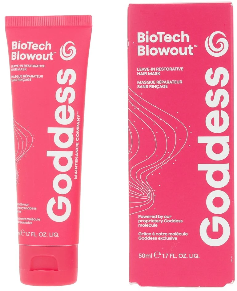 Goddess Biotech Blowout Leave-In Restorative plaukų kaukė, 50 ml
