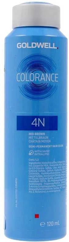 Goldwell COLORANCE demi-permanent hair color #4N 120 ml