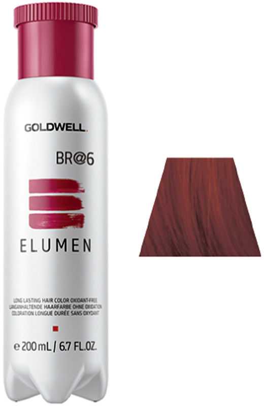 Goldwell ELUMEN long lasting hair color oxidant free #BR@6 200 ml