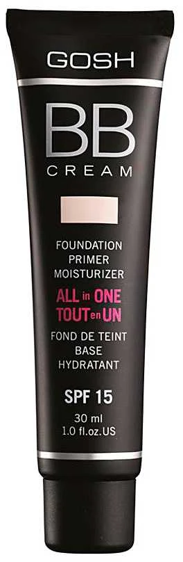 Gosh BB Kreminis 01 Sand SPF 15, 30 ml