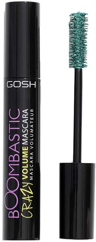 Gosh Boombastic Crazy Volumizing Blakstienų tušas 007 Žalias, 13 ml