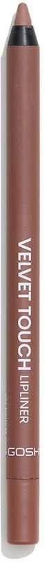 „Gosh Velvet Touch Vitamin E“ lūpų kontūro pieštukas „Lip Liner 001 Nougat Crisp“ 1,2 g