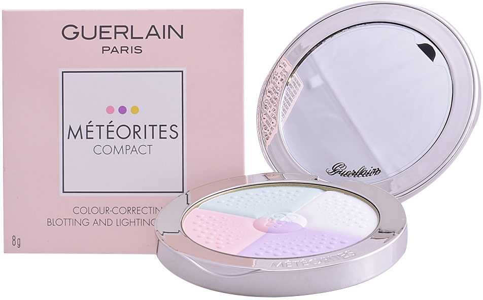 Guerlain Météorites Compact Illuminating Powder švytėjimo suteikianti kompaktinė pudra, 02-Clair Light, 8 g