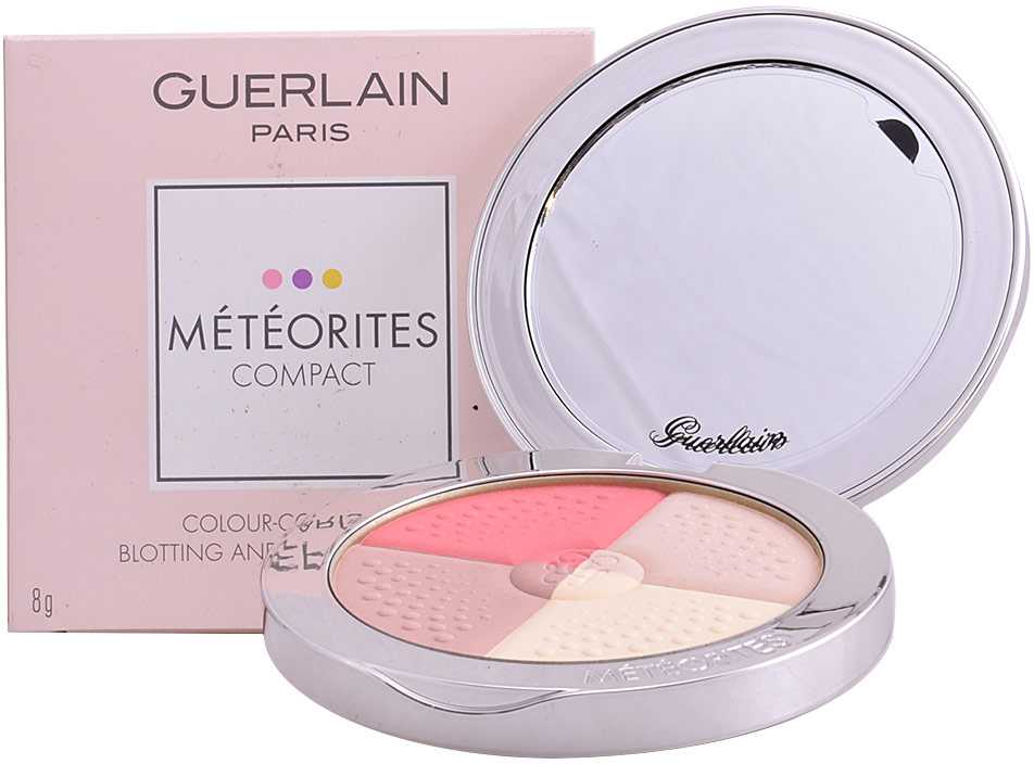 Guerlain Météorites Compact Illuminating Powder švytėjimo suteikianti kompaktinė pudra, 04-Golden, 8 g
