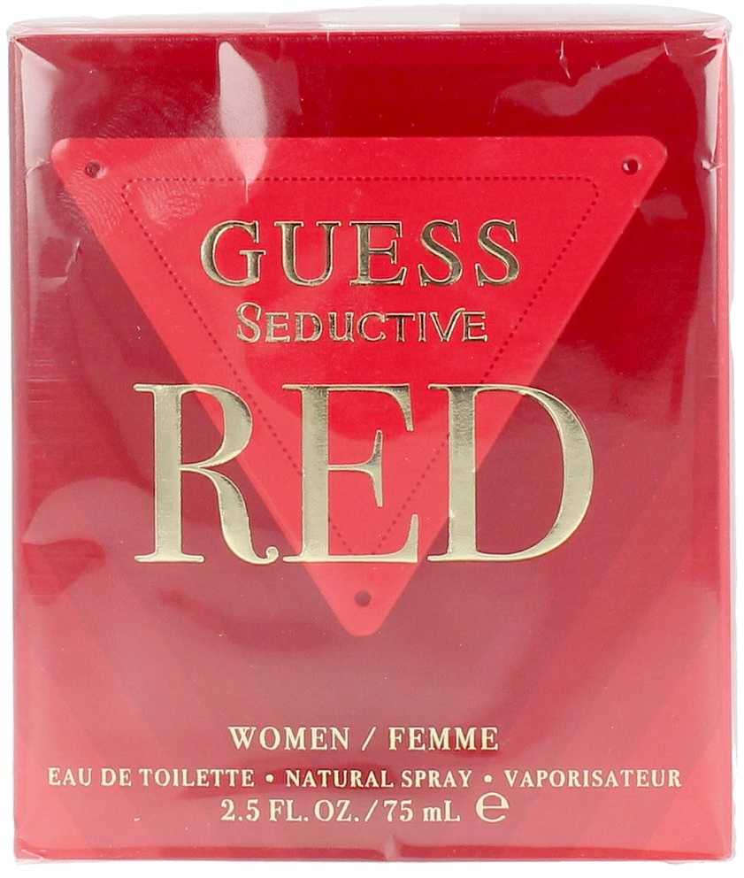 GUESS Seductive Raudona EDT tualetinis vanduo moterims, 75 ml