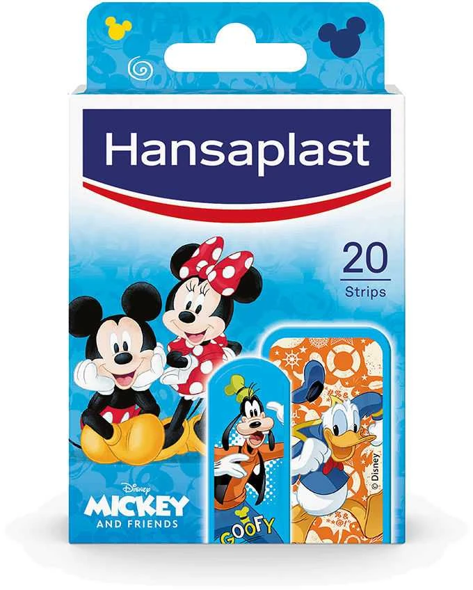 "Hansaplast Disney" vaikams "Mickey" lipnus tvarstis 20 vnt