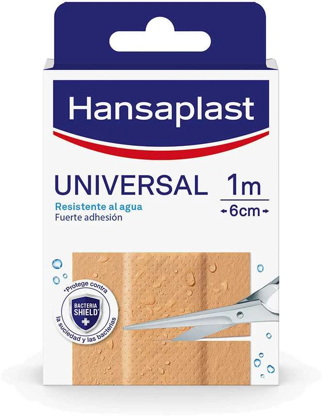 "Hansaplast" universalus vandeniui atsparus pleistras 1mx6cm