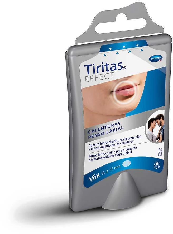 Hartmann DermaActive Feet Lips 12 x 17 mm 16 vienetų
