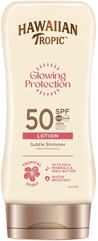Hawaiian Tropic Glowing Protection Ultra Radiance Sun Lotion SPF 50 apsauginis losjonas nuo saulės, 170 ml