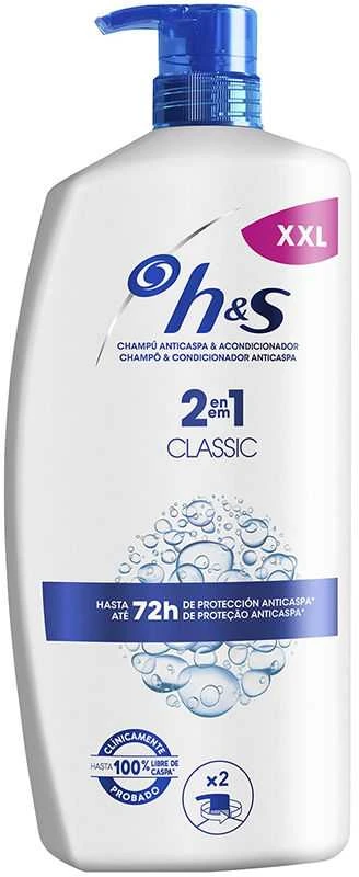 Head And Shoulders Head&Shoulders Head & Shoulders CLASSIC 2in1 Šampūnas and conditioner šampūnas-kondicionierius viename, 1000 ml
