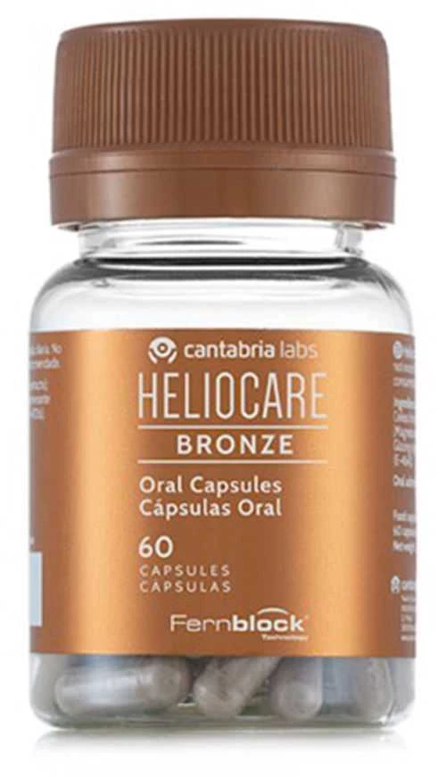 Heliocare Bronze maisto papildas 60 kapaulių