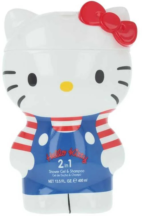 "Hello Kitty" šampūnas ir dušo želė 400ml