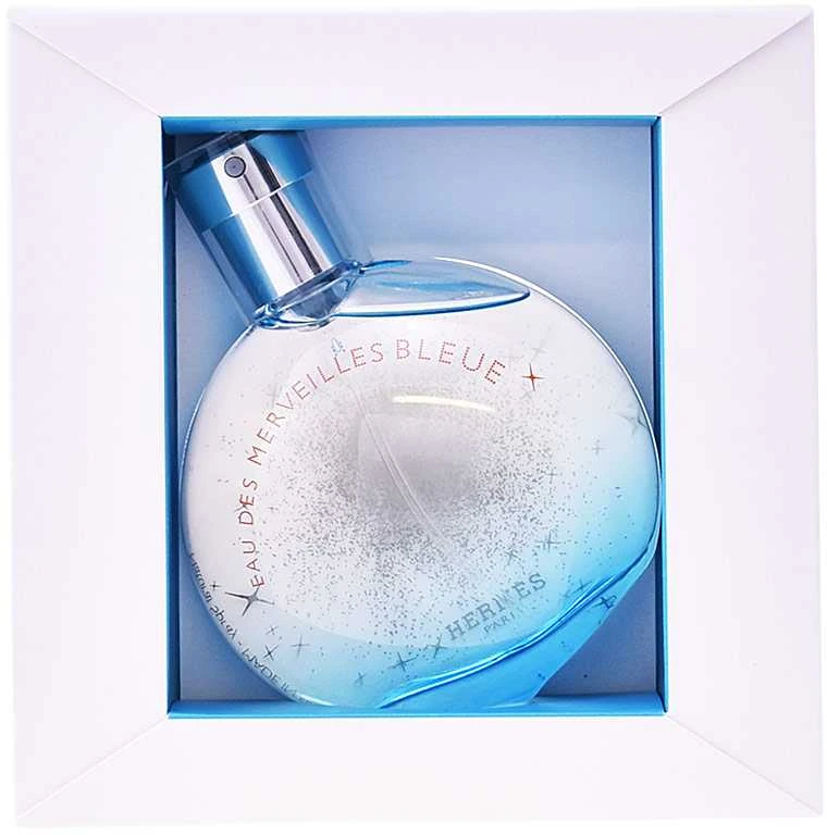 Hermes Eau des Merveilles Bleue EDT tualetinis vanduo moterims, 50 ml