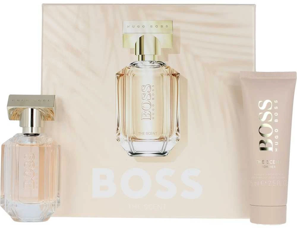 Hugo Boss The Scent For Her rinkinys moterims (EDP, 50 ml + kūno losjonas, 75 ml)