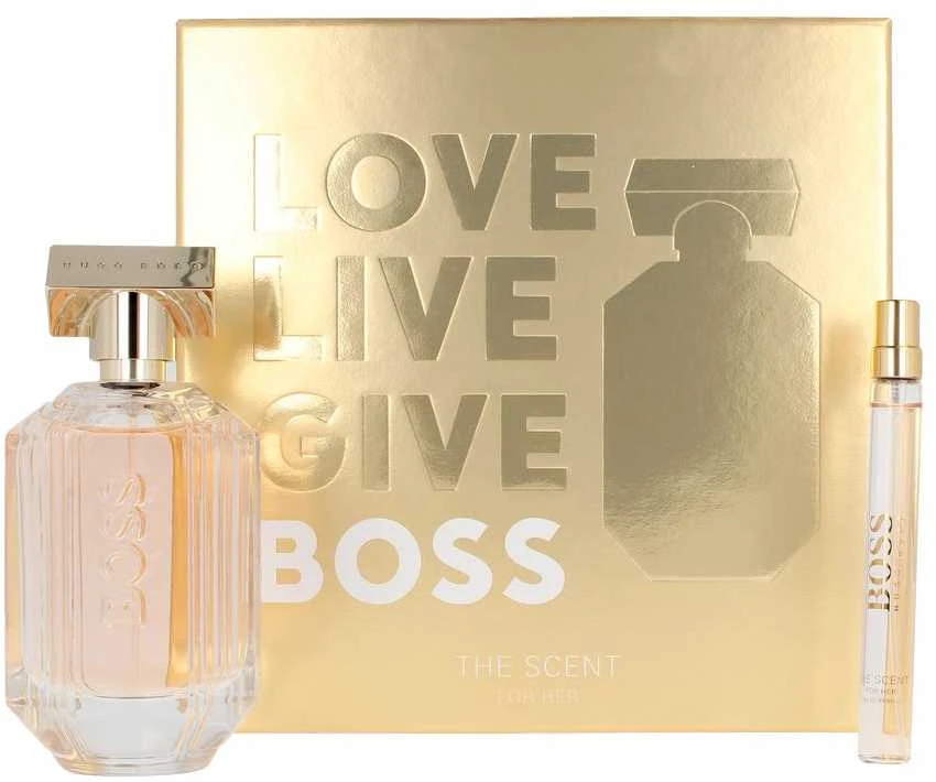 Hugo Boss The Scent For Her rinkinys moterims (EDP, 50 ml + EDP, 10 ml)