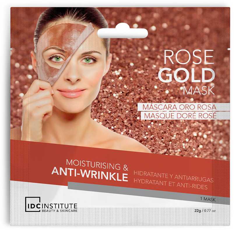 Idc Institute Idc Rose Gold drėkinamoji kaukė nuo raukšlių