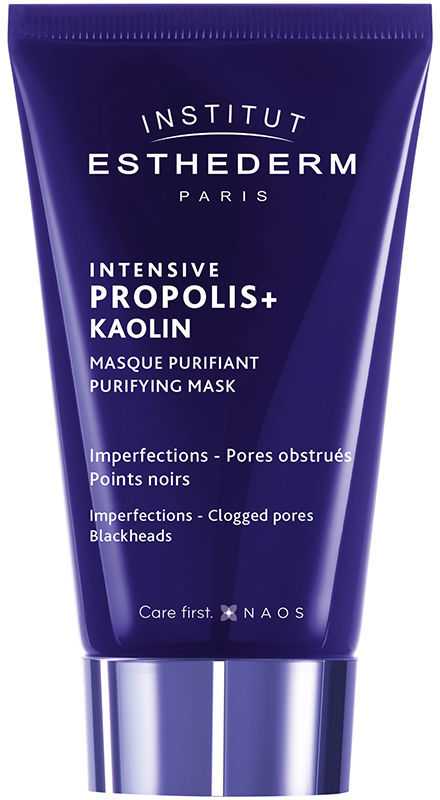 Institut Esthederm Intensive Propolis+ Kaolin Purifiying Mask valomoji kaukė probleminei, aknės paveiktai odai, 75 ml