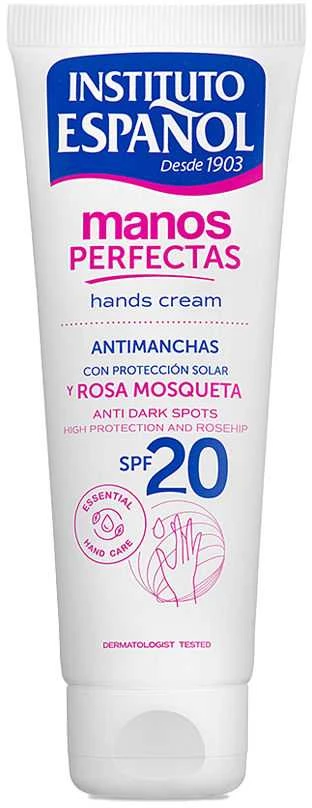 Instituto Espanol Spanish Institute Rankų kremas nuo pigmentinių dėmių Spf20 75ml