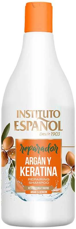 Instituto Español Argano + Keratino regeneruojantis šampūnas 750ml