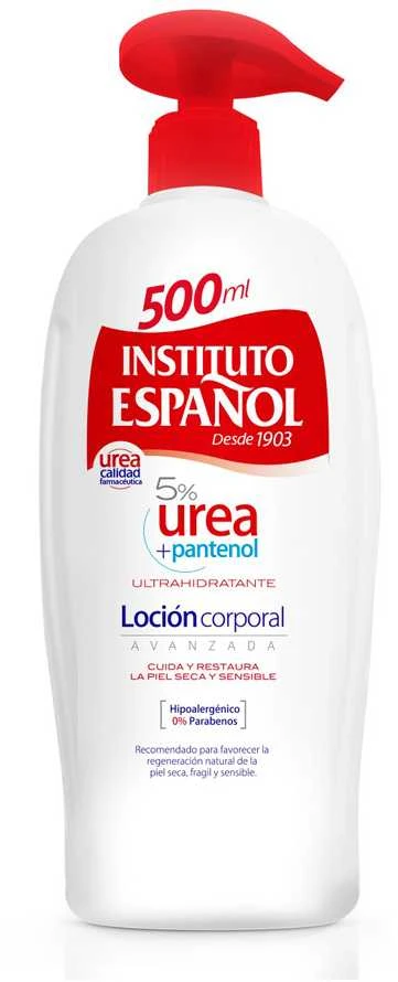 Instituto Español Urea + Pantenol kūno losjonas 500ml