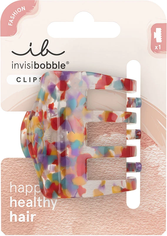 „Invisibobble Clipstar M“ konfeti kibirkštėlė 1 U