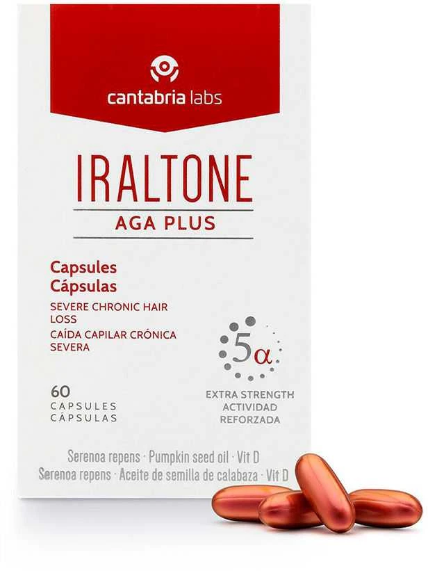 "Iraltone Forte" plaukų ir nagų maistinis koncentratas 60 kapsulių