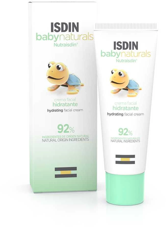 "Isdin Baby Naturals" drėkinamasis veido kremas 50ml