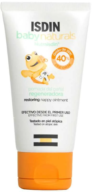 Isdin Baby Naturals Nutraisdin Zn40 Nappy Ointment Sauskelnių tepalas 50ml