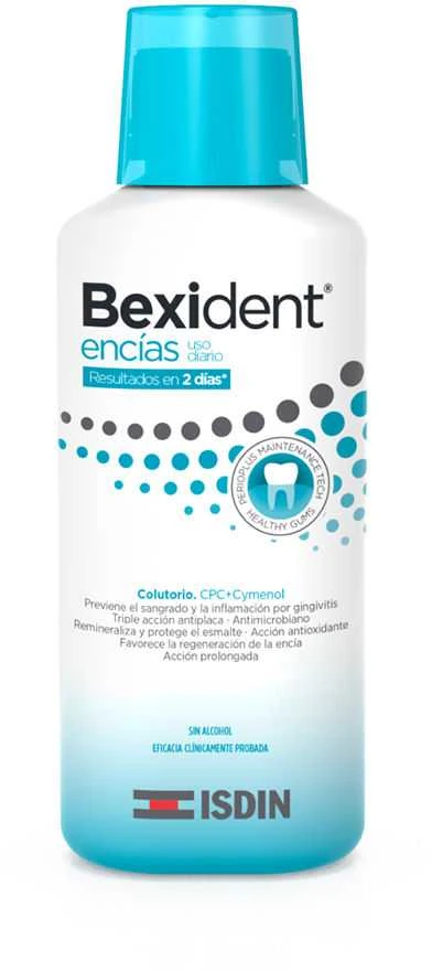 Isdin "Bexident Gums" burnos skalavimo skystis su triklozanu 250ml