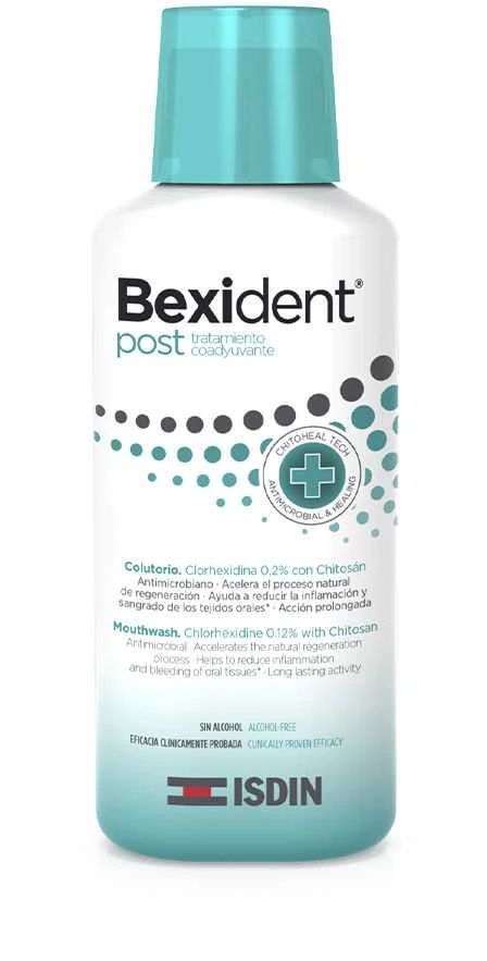 Isdin "Bexident® Post" burnos skalavimo skystis 250ml