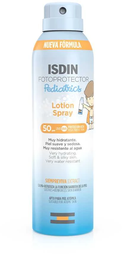 Isdin Fotoprotector Pediatrijos losjonas purškiamas Spf50 250ml