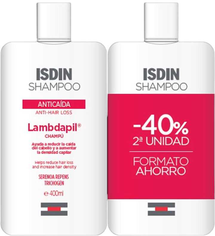 Isdin Lambdapil Hair Loss Šampūnas, 400 ml +, 400 ml