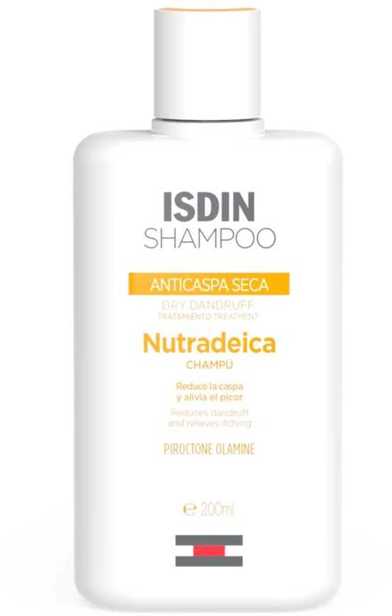 Isdin Nutradeica Dermatologinis šampūnas nuo pleiskanų ir lengvos seborėjos 200ml