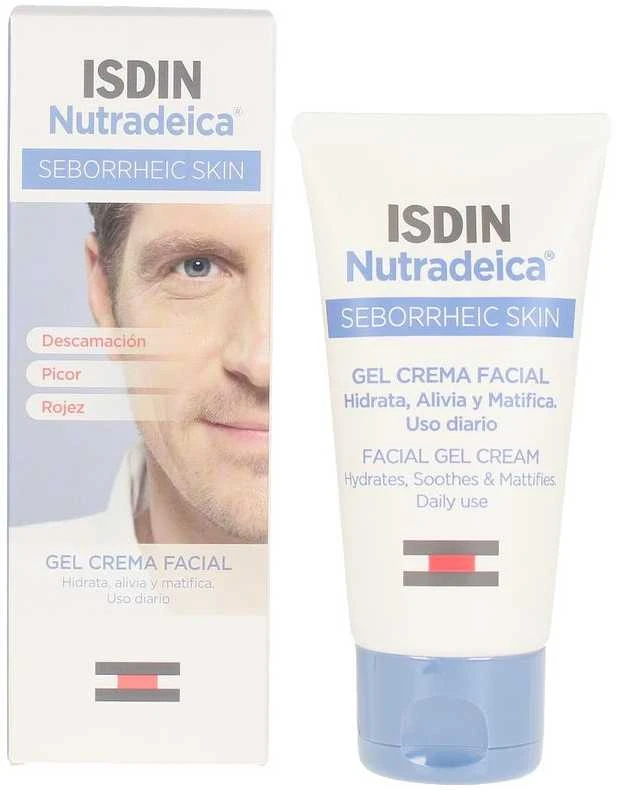 Isdin Nutradeica veido gelinis kremas seborėjinei odai 50ml