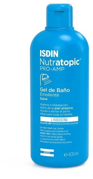 "Isdin Nutratopic PRO-AMP Extra Soft GEL" švelnus dušo gelis 400ml