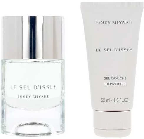 Rinkinys „Issey Miyake“: „Le Sel D'Issey“ tualetinis vanduo vyrams, 50 ml + „Le Sel D'Issey“ dušo želė visiems odos tipams, 50 ml