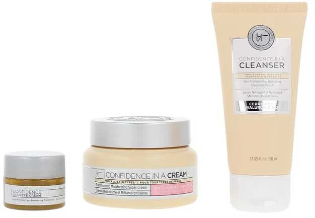 „It Cosmetics“ pasitikėjimo savimi kremo dėžutė, 3 vnt.