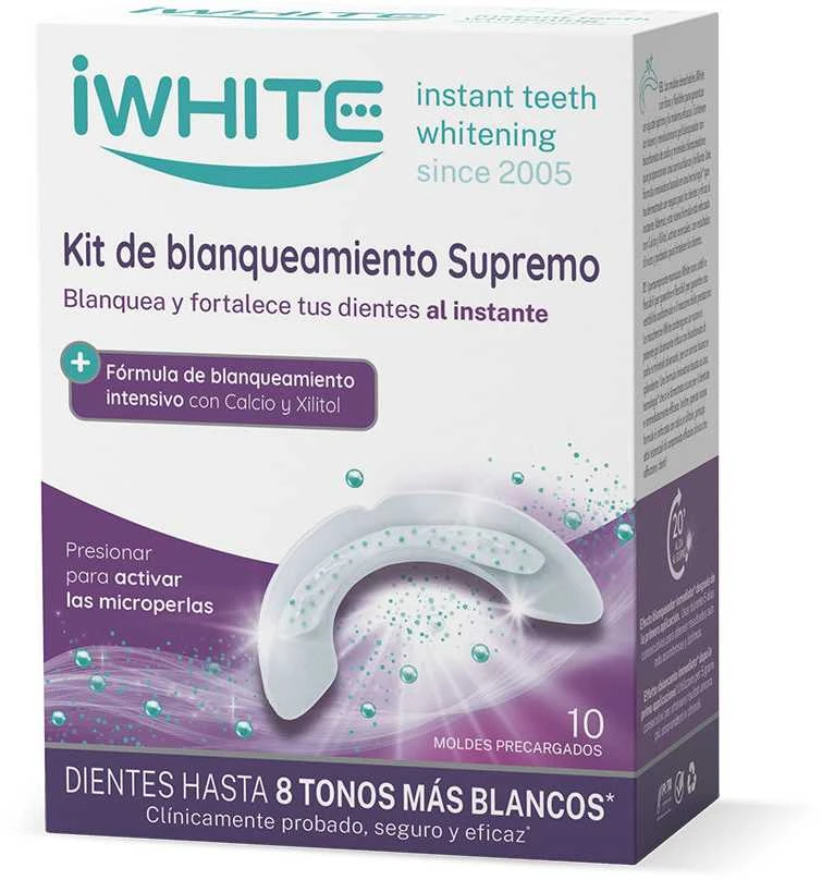 "Iwhite 2" momentinis dantų balinimo rinkinys 10 formų
