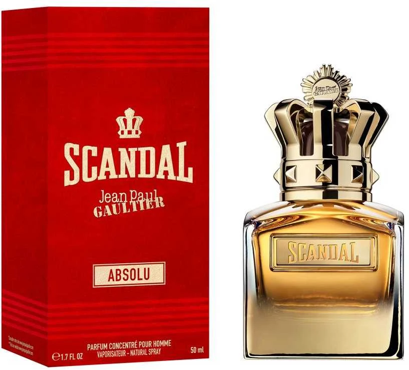 Jean Paul Gaultier Scandal Pour Homme Absolu Parfum Concentré PP kvepalai vyrams, 50 ml