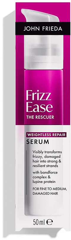 John Frieda Frizz Ease The Rescuer Atkuriamasis glotninamasis serumas 50ml